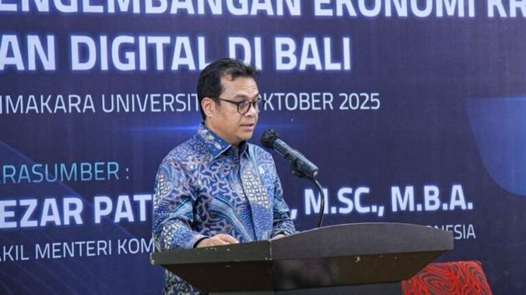 Wamenkomdigi Paparkan Tiga Pilar Penguatan Ekosistem Ekonomi Kreatif Digital